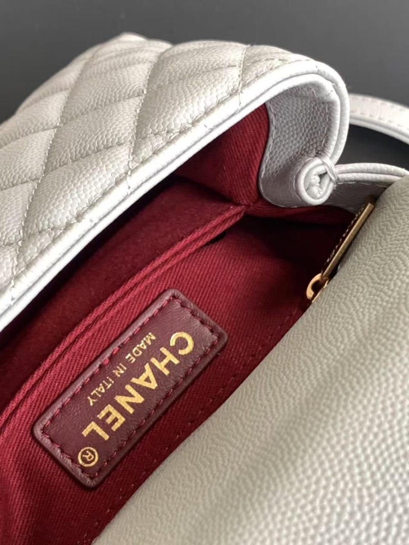 Ch**el top handle bags